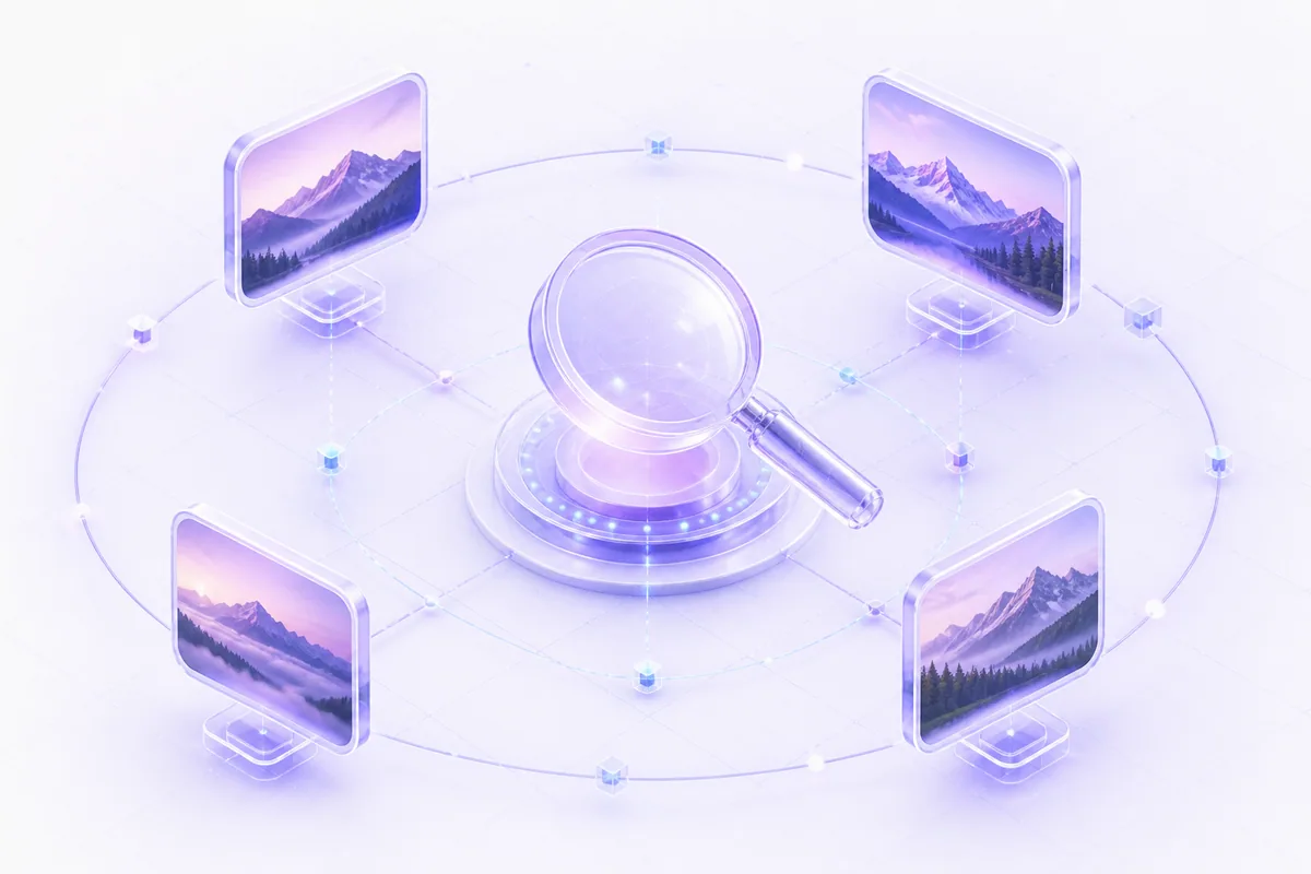 PhotoFinder project visualization